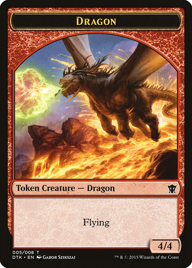 Dragon card front