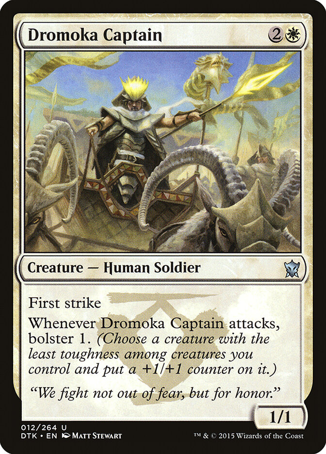 Dromoka Captain card front