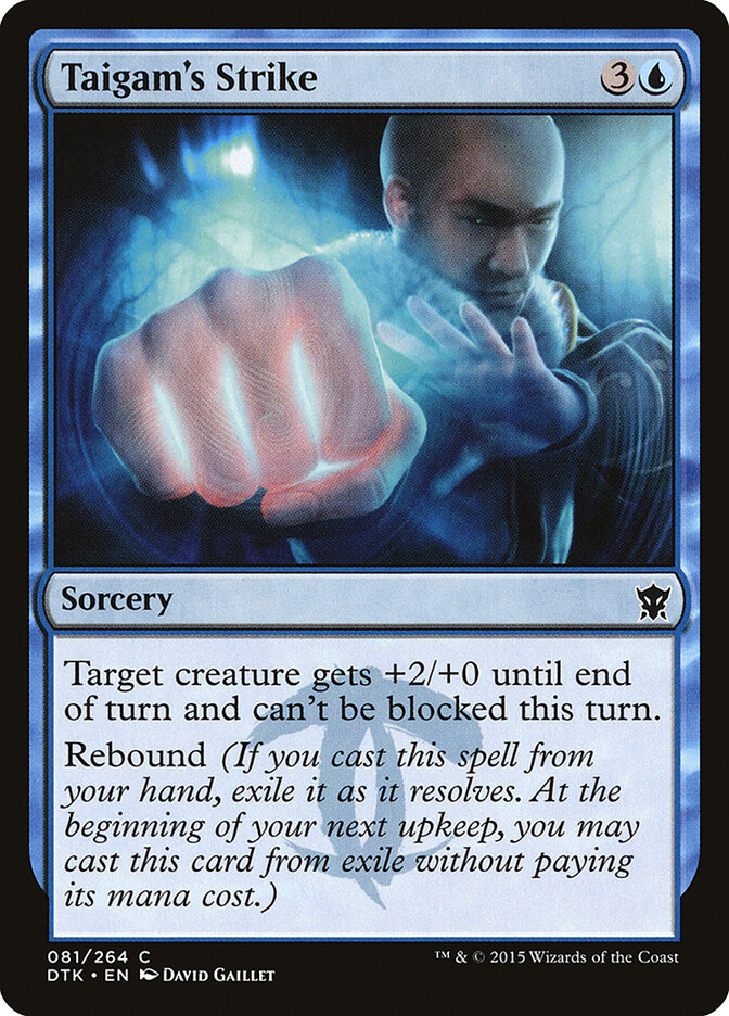 Taigam's Strike card front