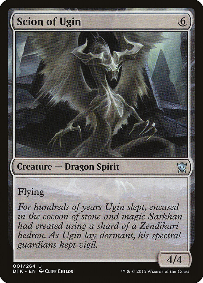 Scion of Ugin card front