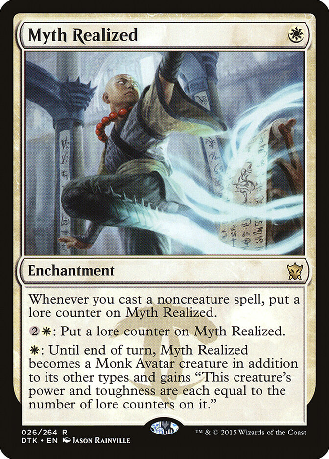 Myth Realized card front