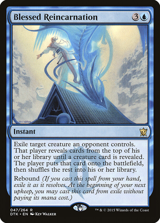 Blessed Reincarnation card front