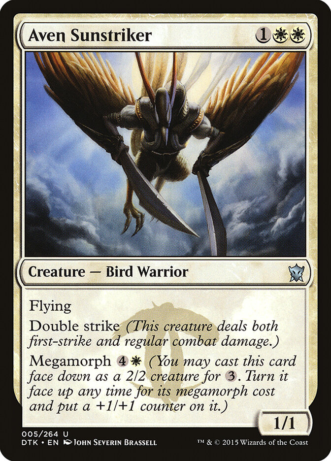Aven Sunstriker card front