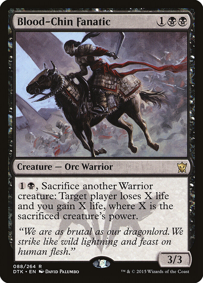 Blood-Chin Fanatic card front