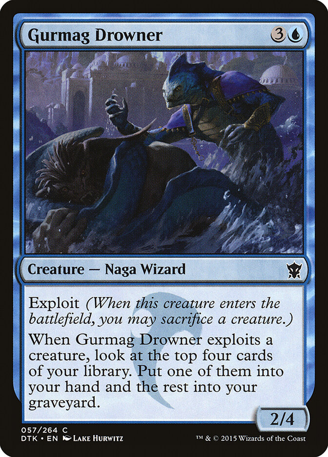 Gurmag Drowner card front