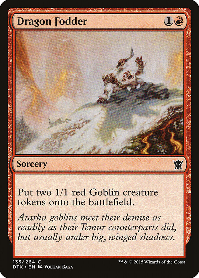 Dragon Fodder card front