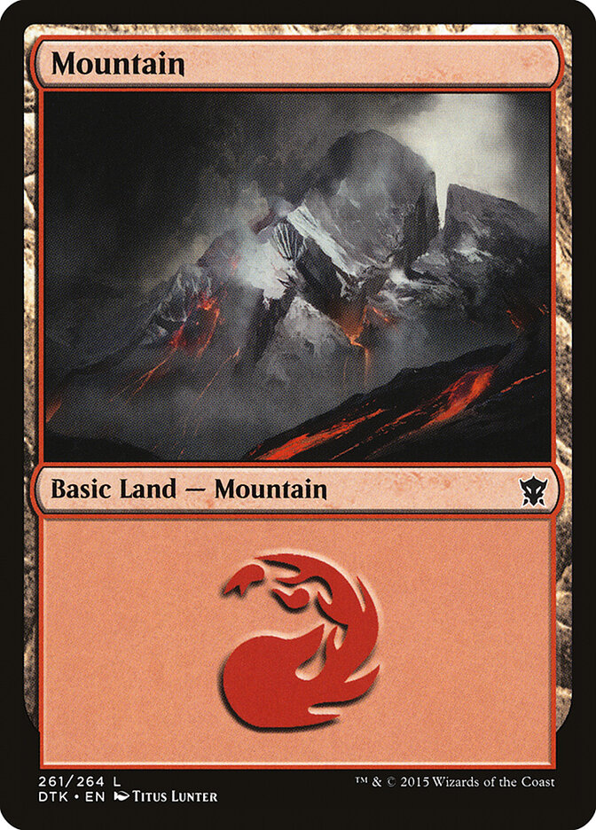 Mountain card front