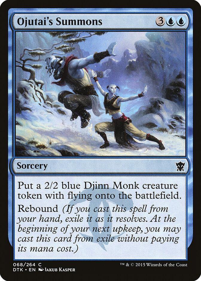 Ojutai's Summons card front