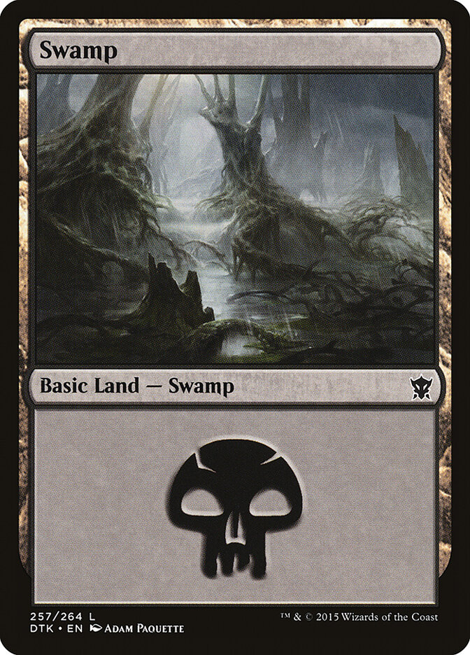 Swamp card front
