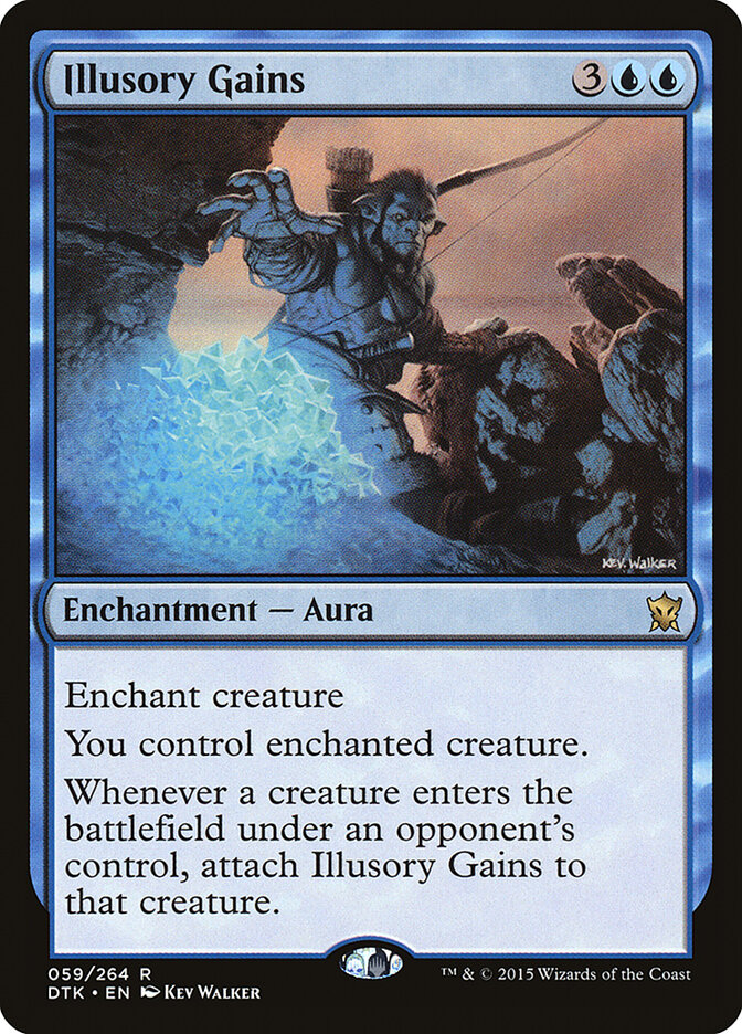 Illusory Gains card front