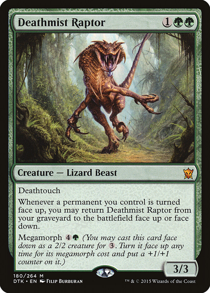Deathmist Raptor card front