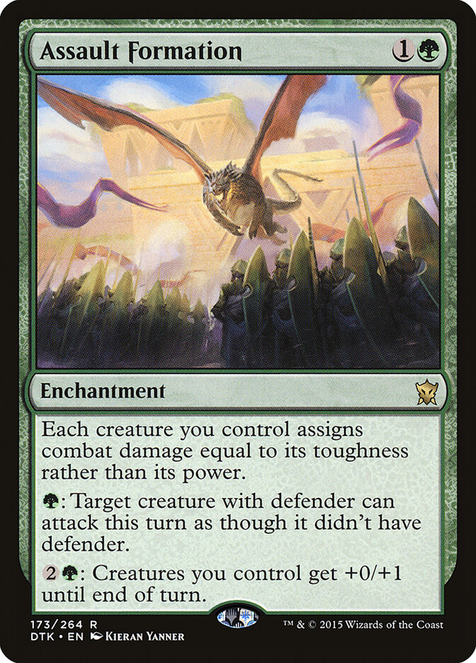 Assault Formation card front