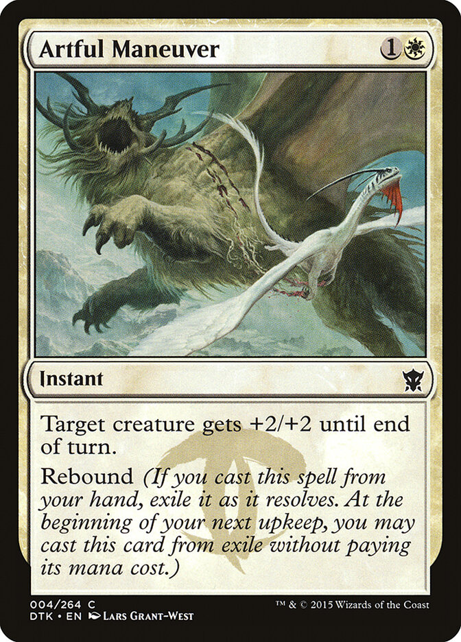 Artful Maneuver card front