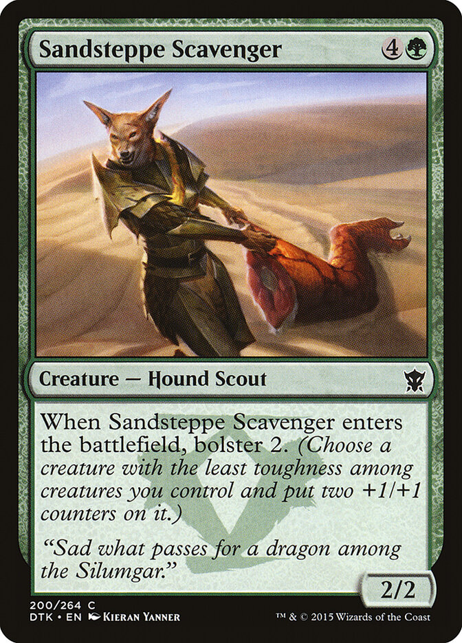 Sandsteppe Scavenger card front