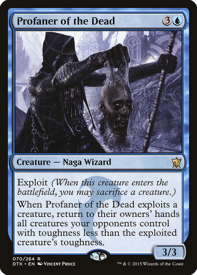 Profaner of the Dead card front