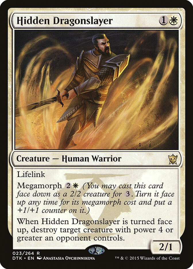 Hidden Dragonslayer card front