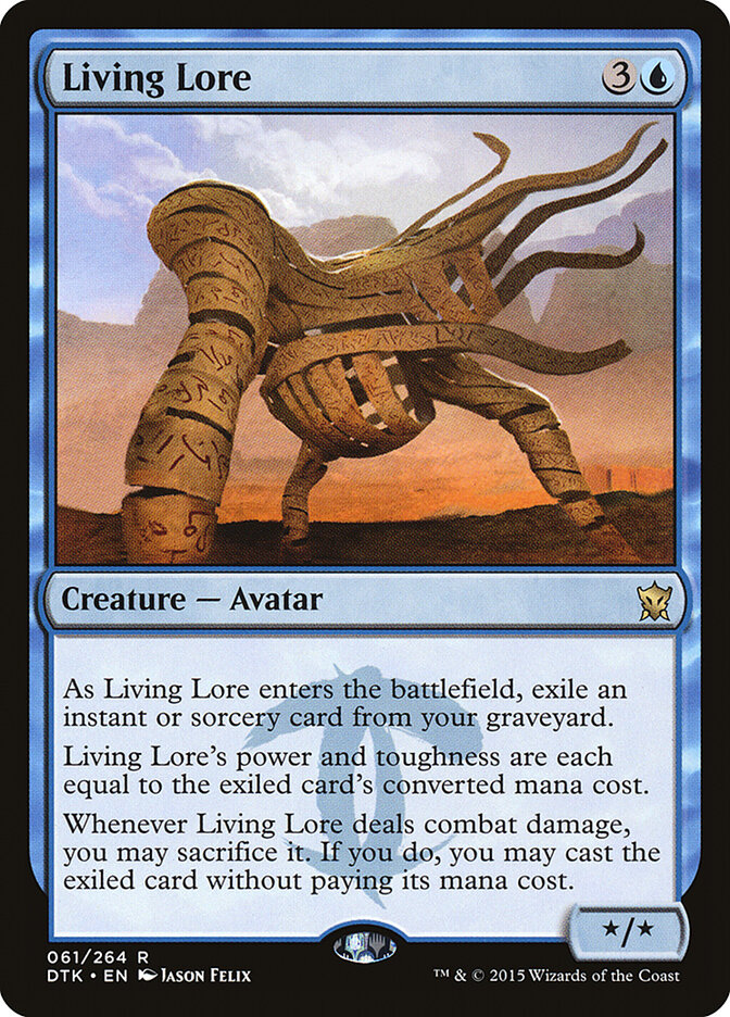 Living Lore card front