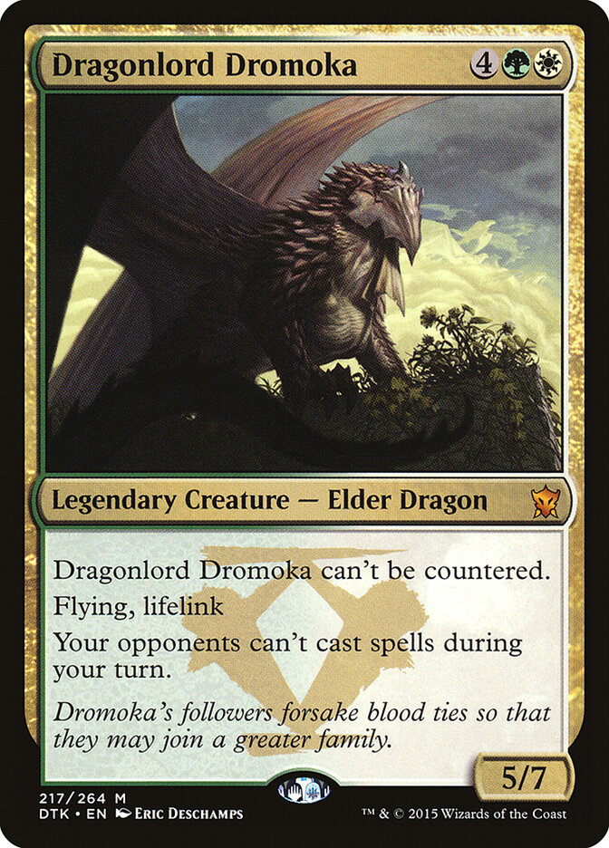 Dragonlord Dromoka card front