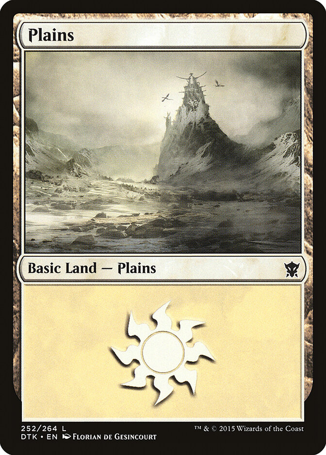 Plains card front