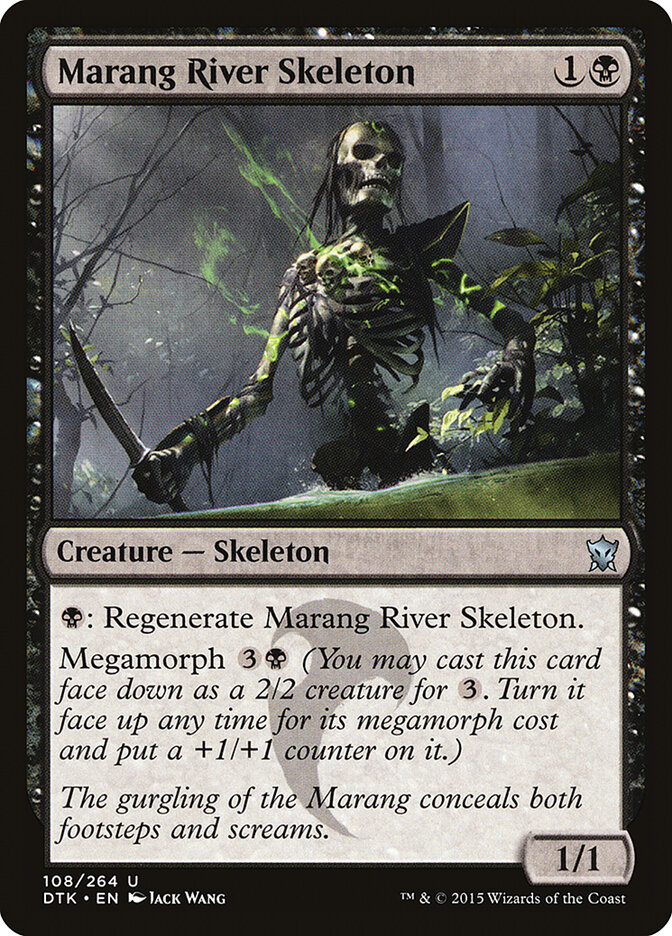 Marang River Skeleton card front