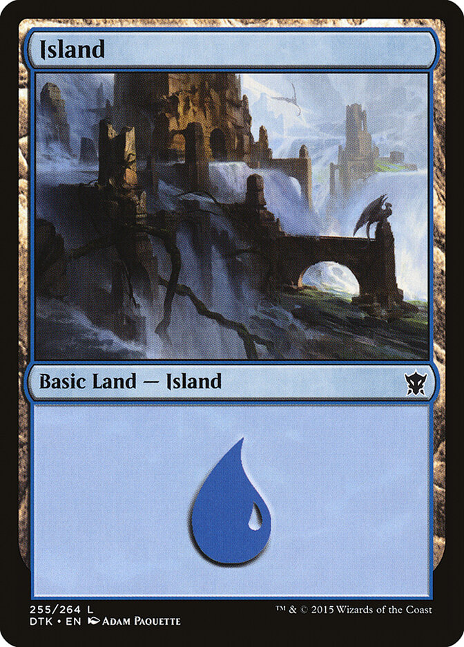 Island card front