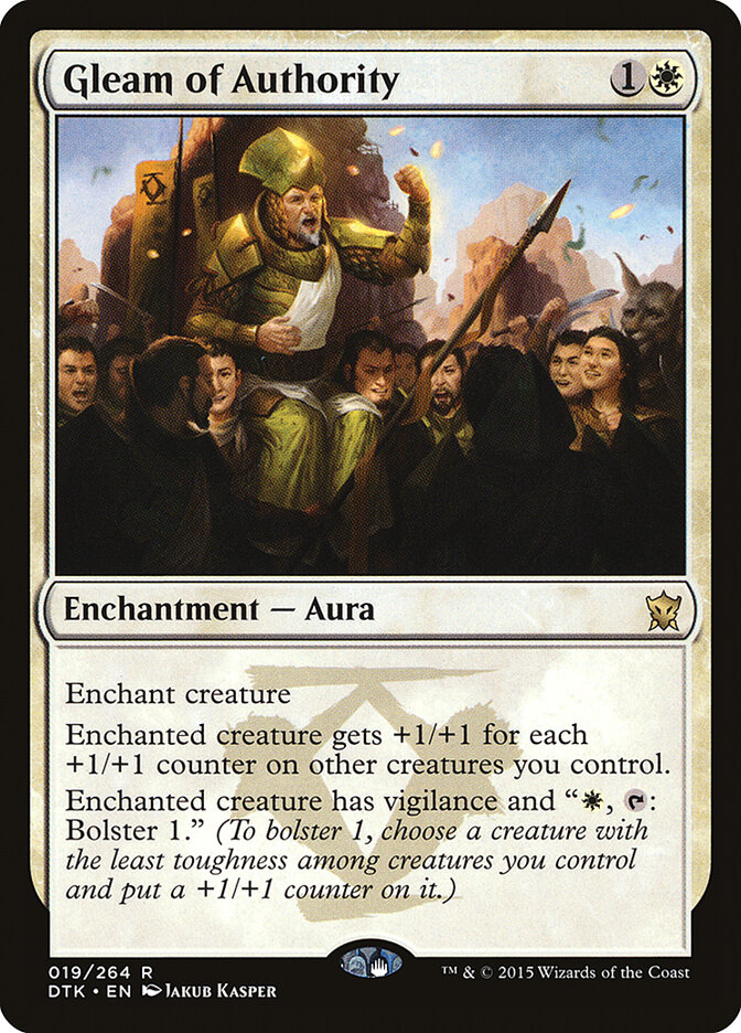 Gleam of Authority card front