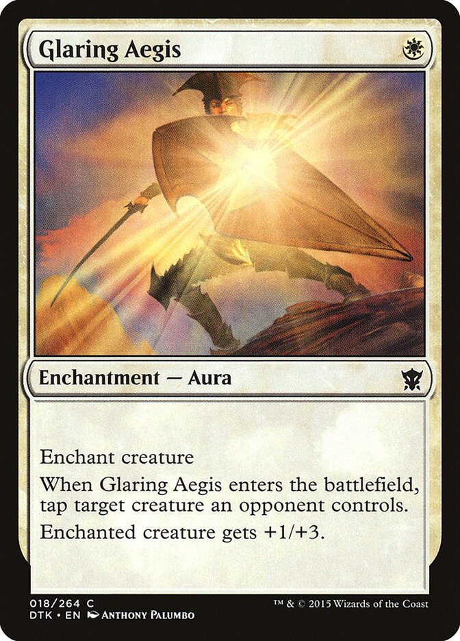 Glaring Aegis card front