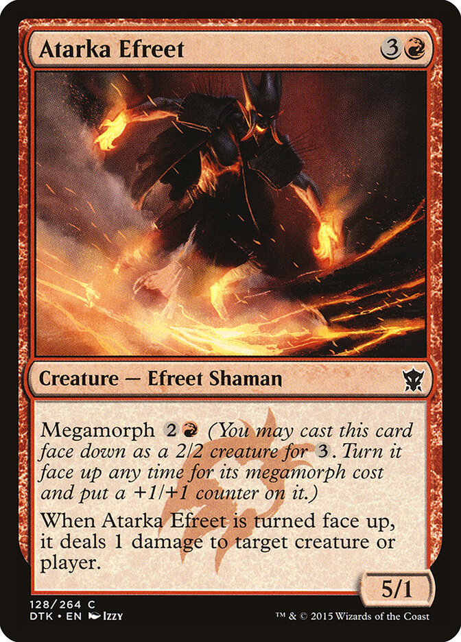 Atarka Efreet card front