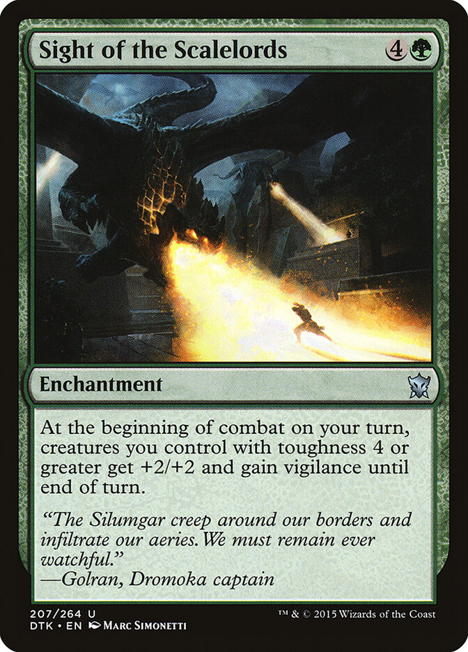Sight of the Scalelords card front