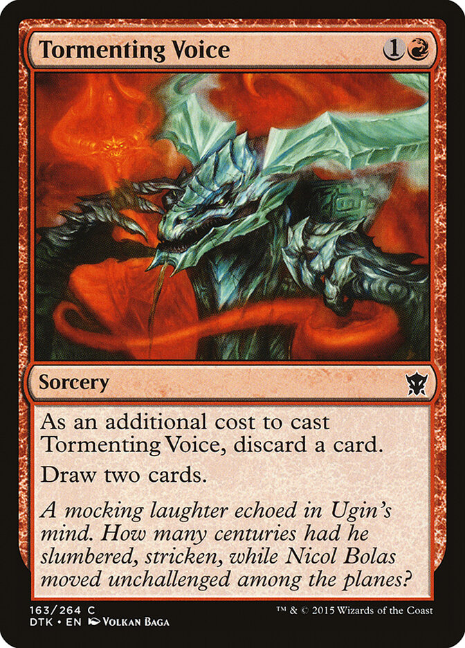 Tormenting Voice card front