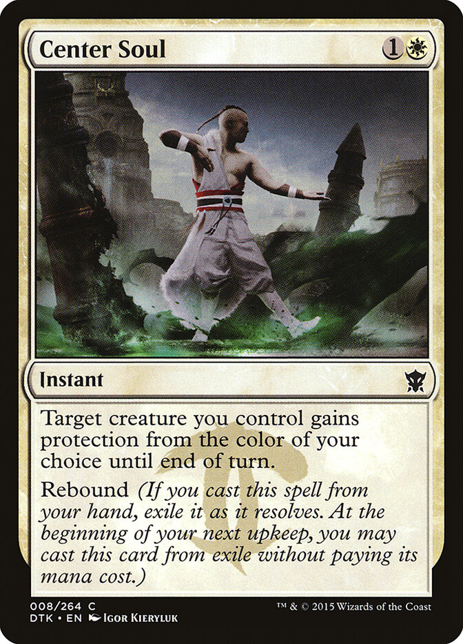 Center Soul card front