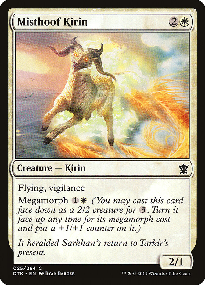 Misthoof Kirin card front