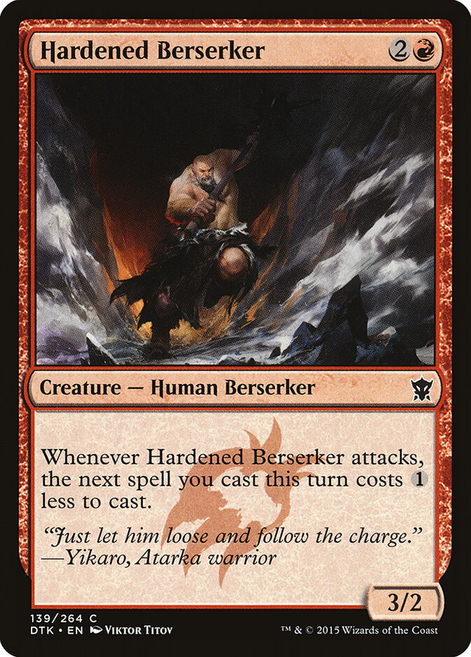 Hardened Berserker card front