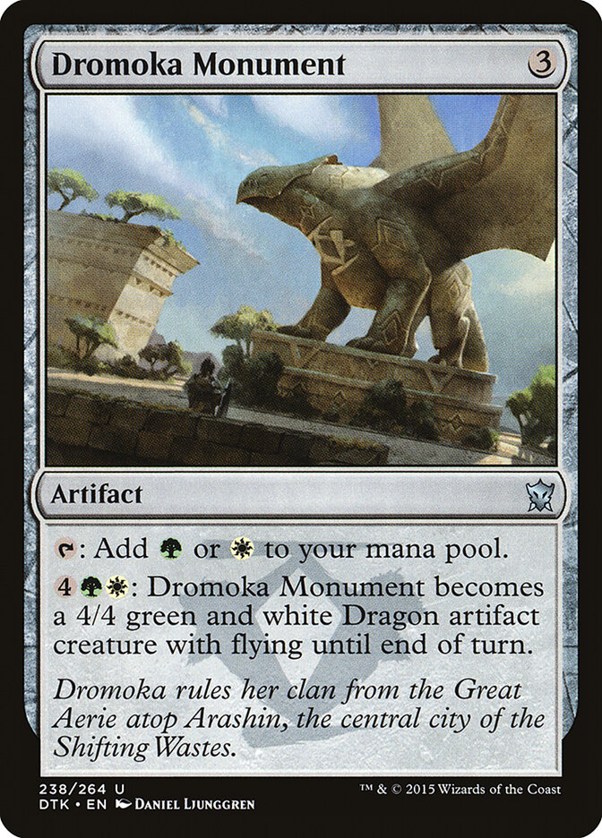 Dromoka Monument card front