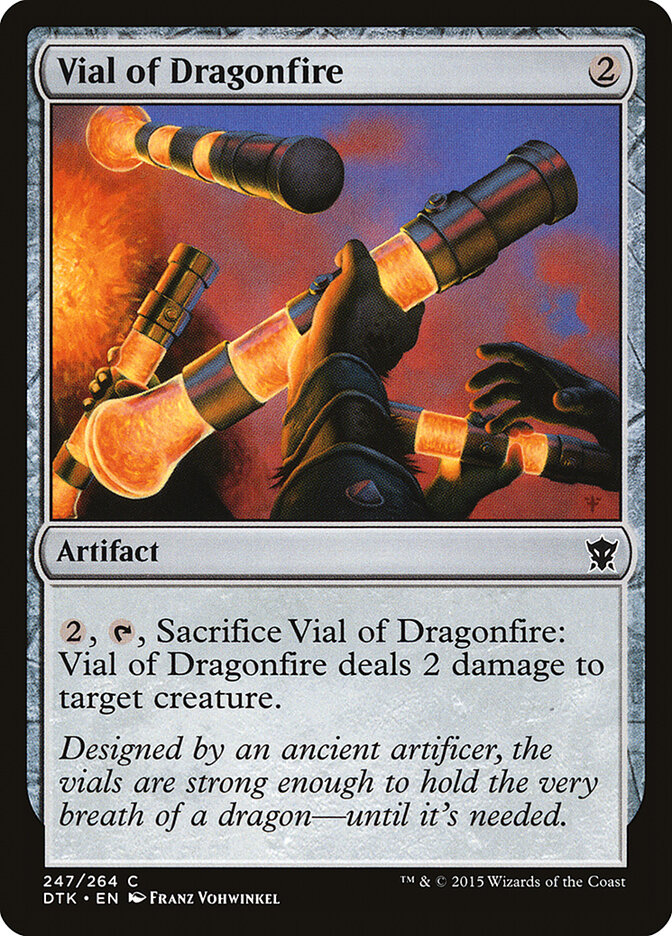 Vial of Dragonfire card front