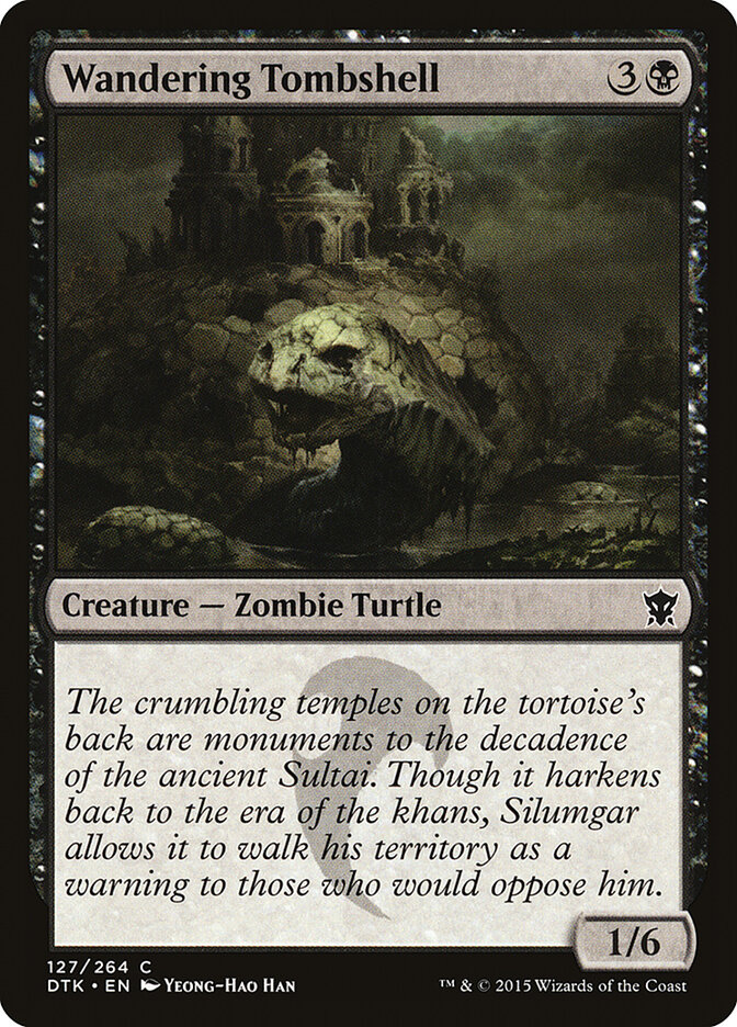 Wandering Tombshell card front