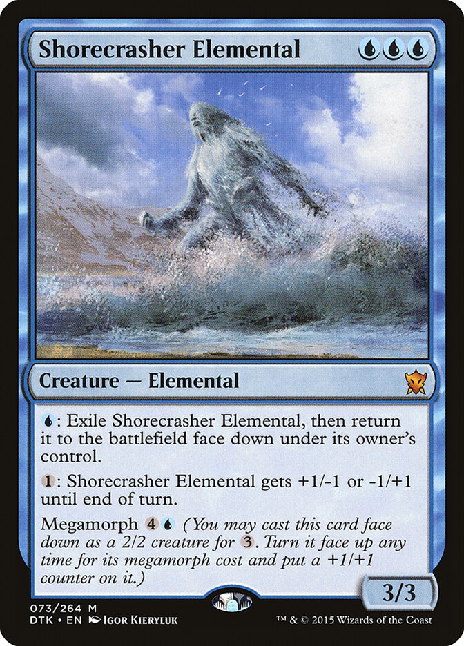 Shorecrasher Elemental card front