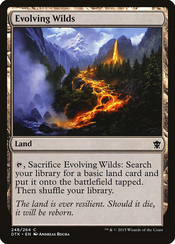 Evolving Wilds card front
