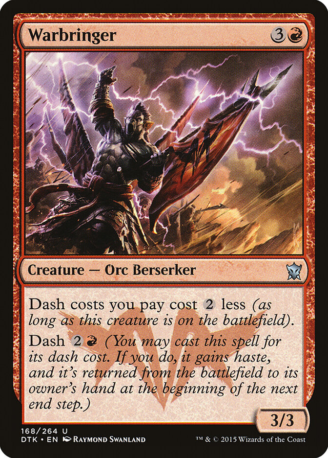 Warbringer card front