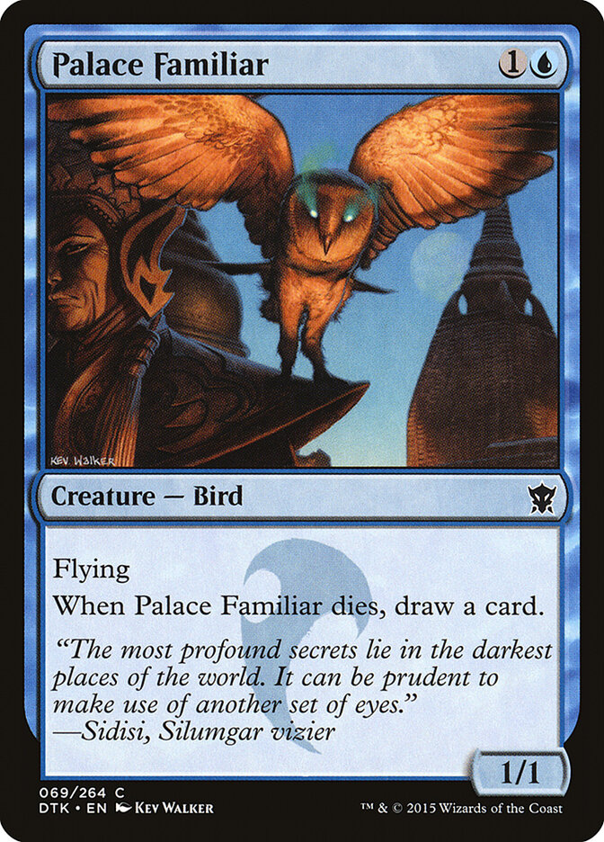 Palace Familiar card front