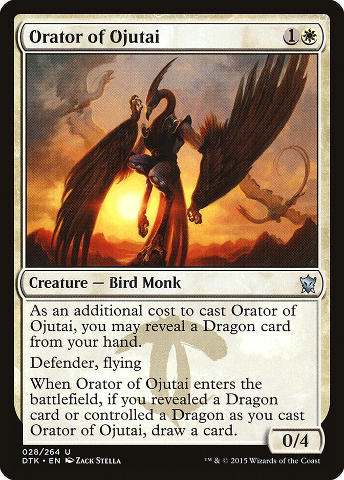 Orator of Ojutai card front