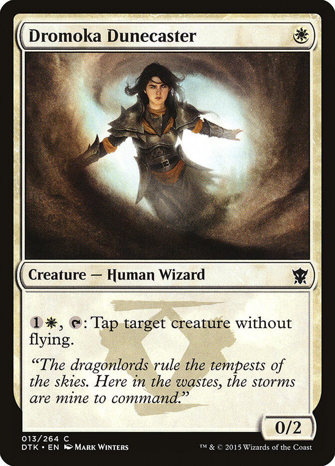 Dromoka Dunecaster card front