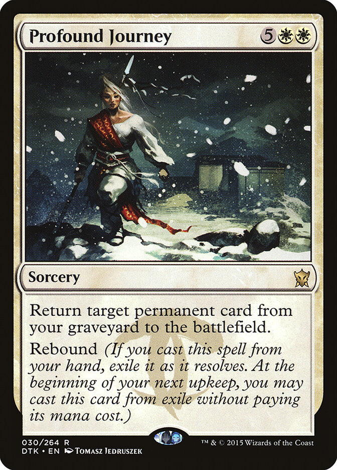 Profound Journey card front