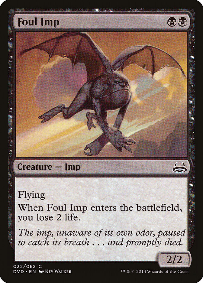 Foul Imp card front