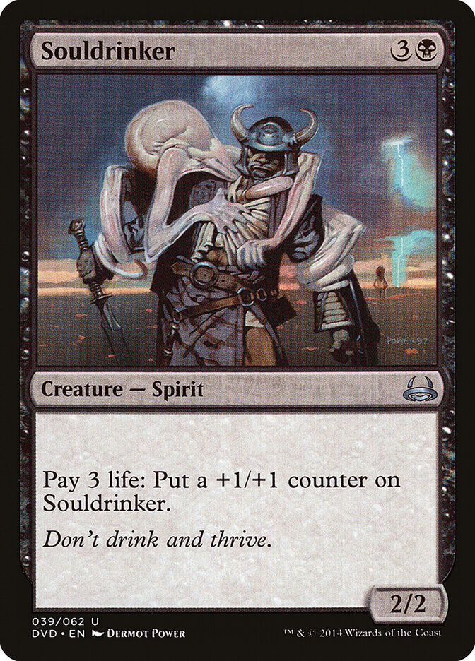 Souldrinker card front