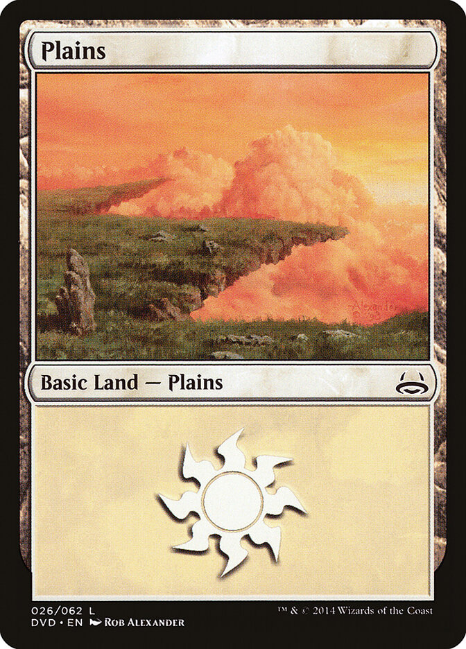 Plains card front