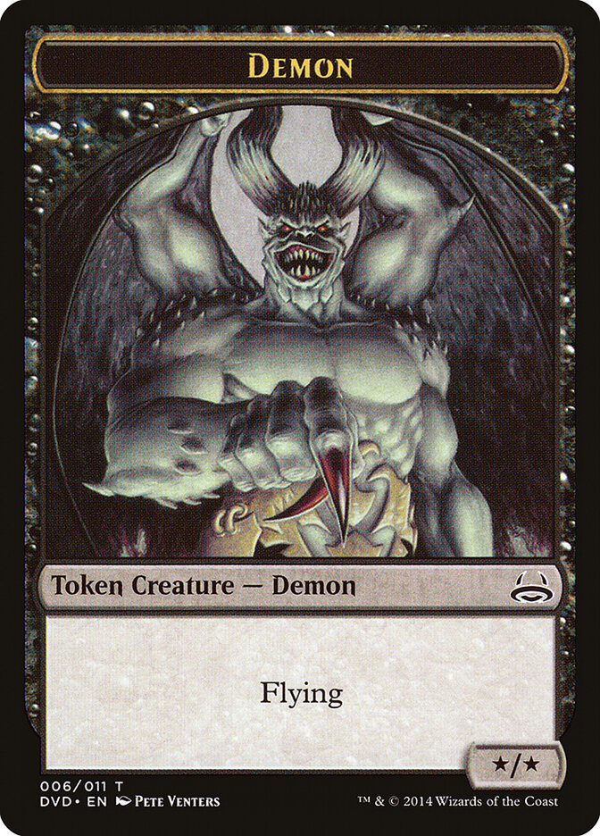 Demon card front
