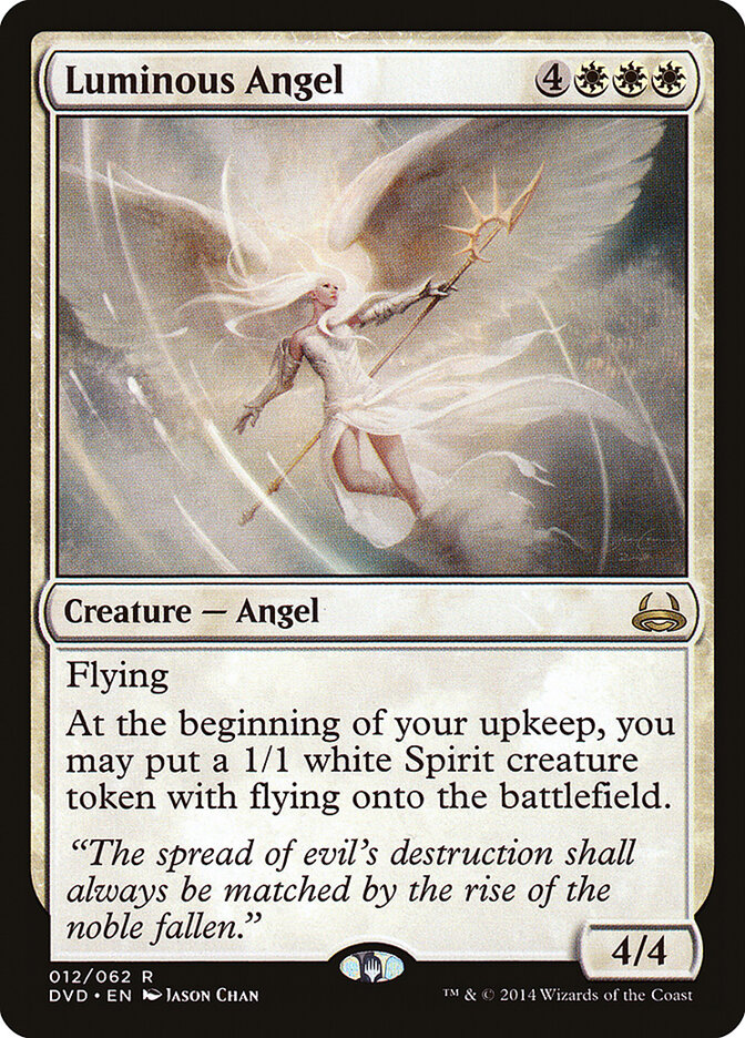 Luminous Angel card front