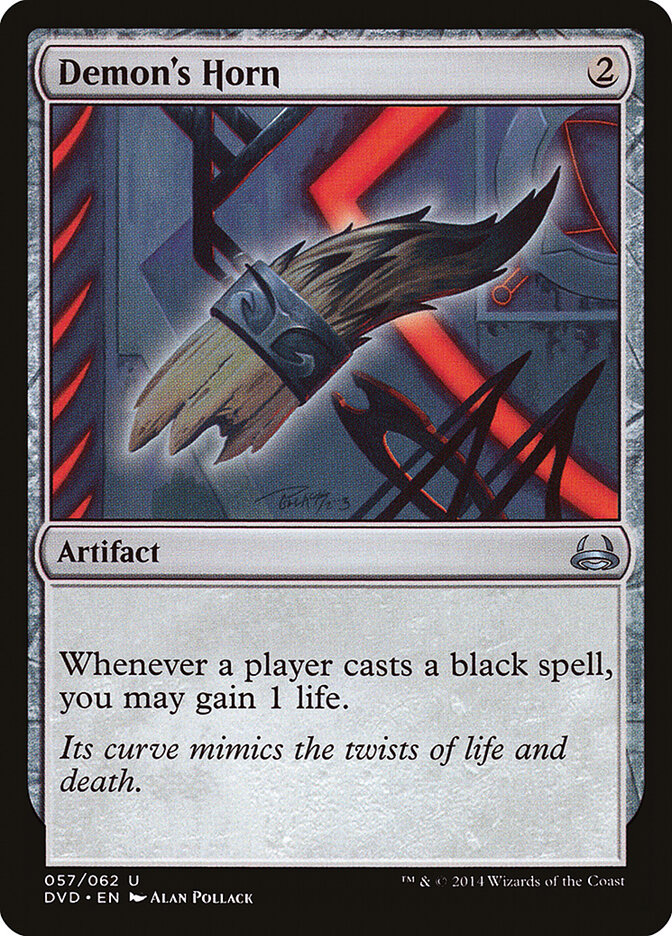 Demon's Horn card front