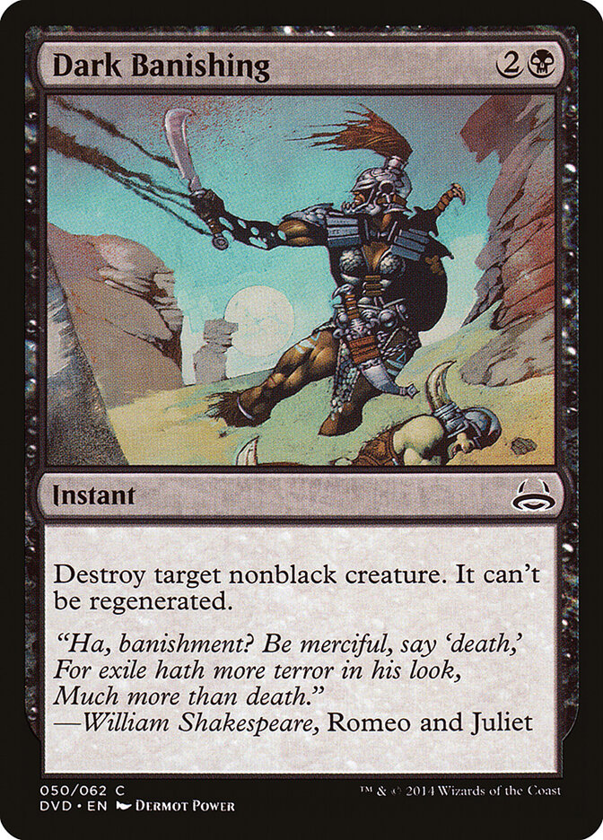 Dark Banishing card front